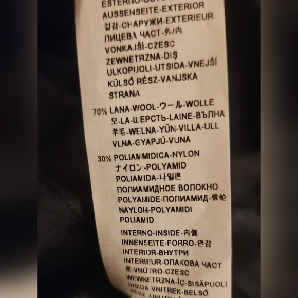 Plaid Grey Wool Blazer Size 52 - Picture 11 of 16